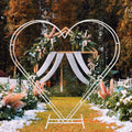 Gdrasuya10 Dual Tube Metal Wedding Arch for Stunning Backdrops
