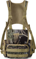 Binocular Harness Bino Bag Hunting Chest Pack - Silent Camo Comfort