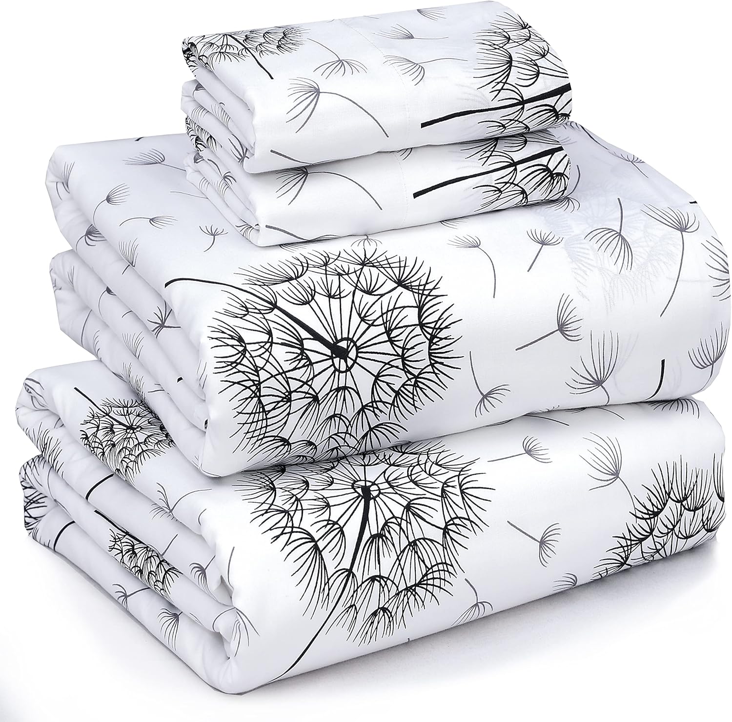 100% Cotton Full Size Bed Sheets Set for Ultimate Comfort