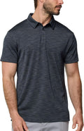 INTO THE AM Dri Fit Polo Shirts for Men with Performance Fabric