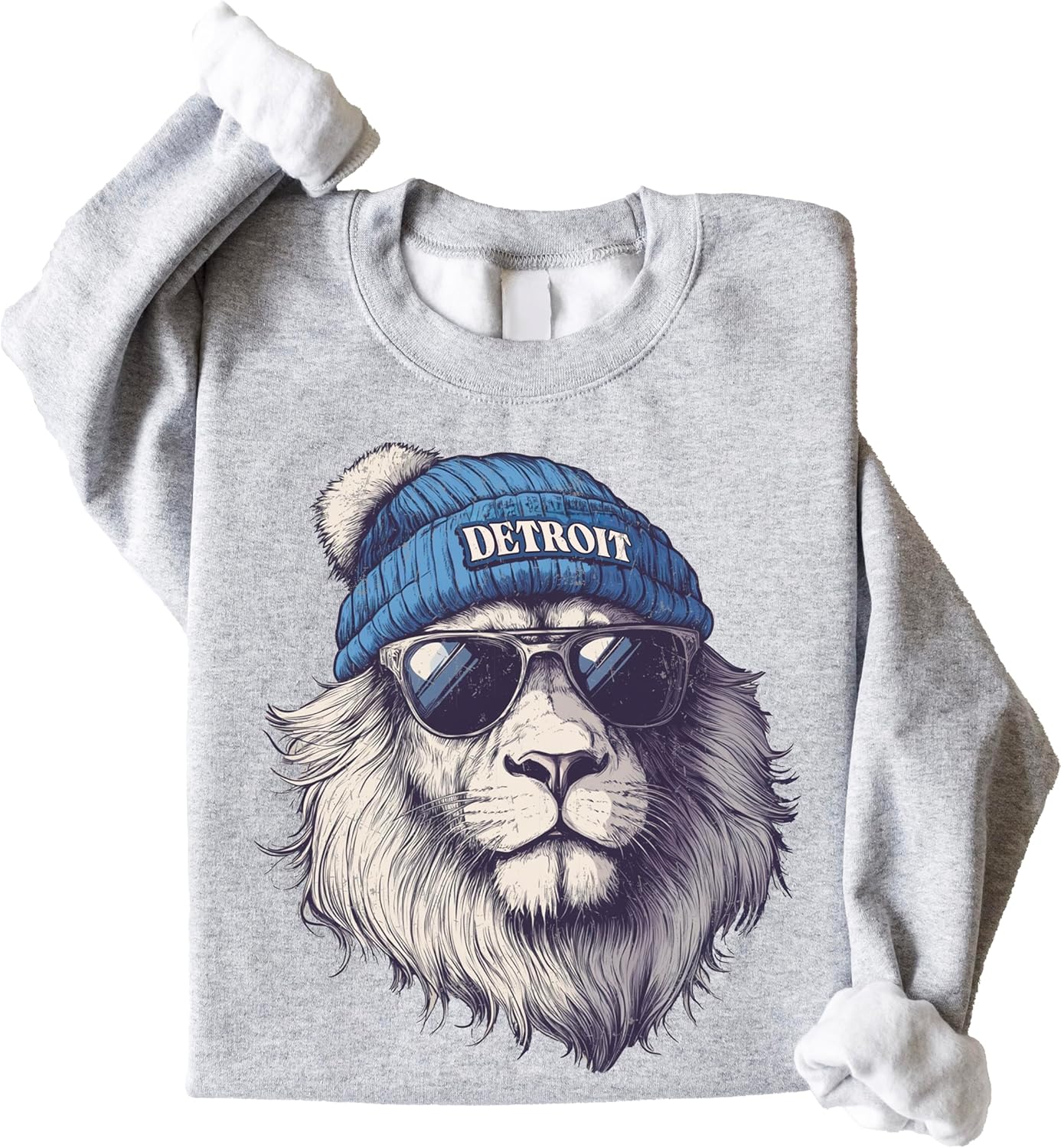 Detroit Football Sweatshirt for Men Women Youth and Toddlers