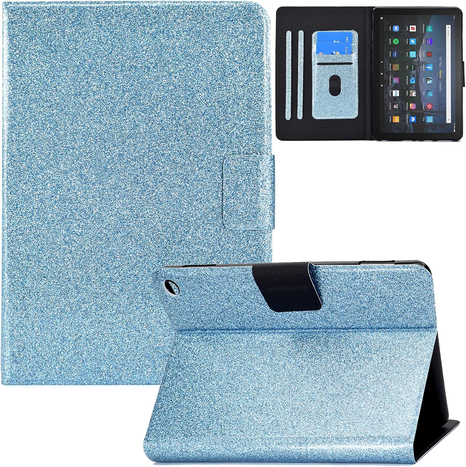 REASUN Case for Kindle Fire HD 10 2021 with Auto Sleep Feature