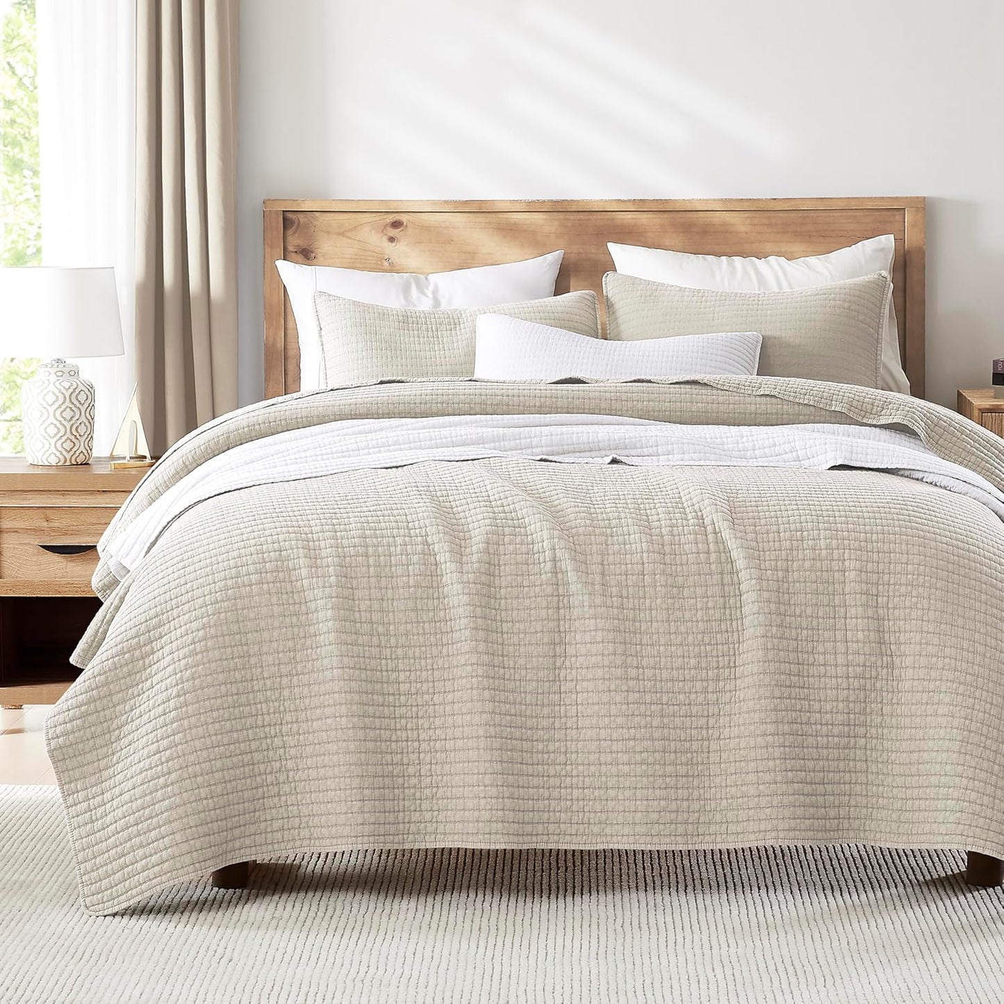 WDCOZY King Size Quilt Set for All Season Comfort and Style