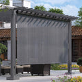 Outdoor Premium Roller Shades for Patio 8ft x 8ft - UV Block Porch