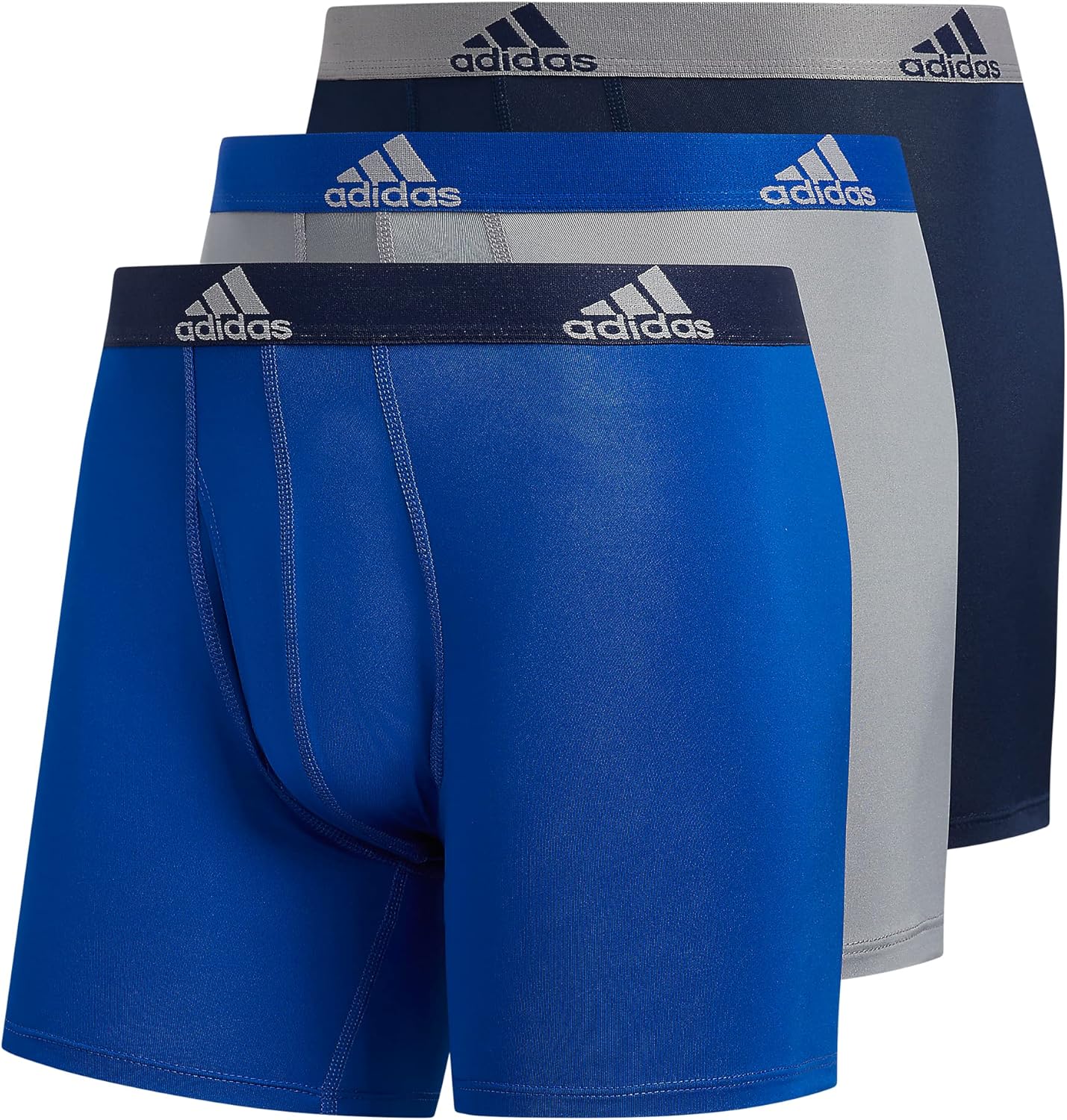 adidas Men's Microfiber Boxer Briefs for All-Day Comfort