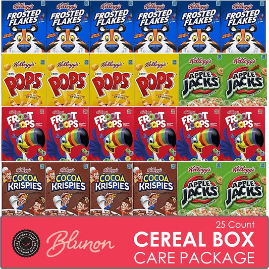 Mini Cereal Boxes Variety Pack - Perfect Breakfast Assortment