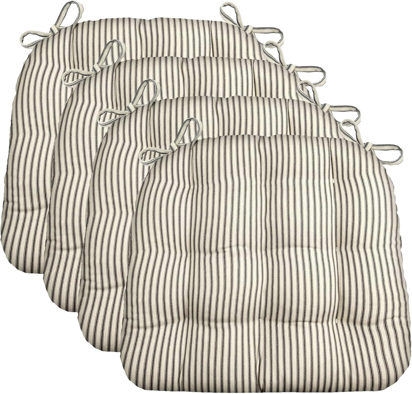 Barnett Home Decor Chair Cushions for Dining Chairs - 15x17