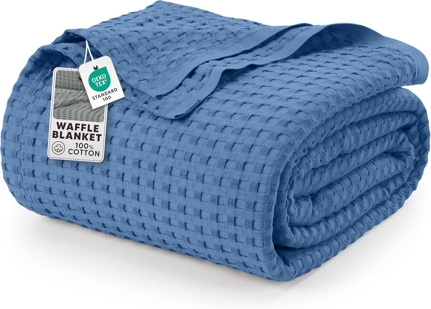 Utopia Bedding Waffle Blanket - Soft Cotton for All Seasons