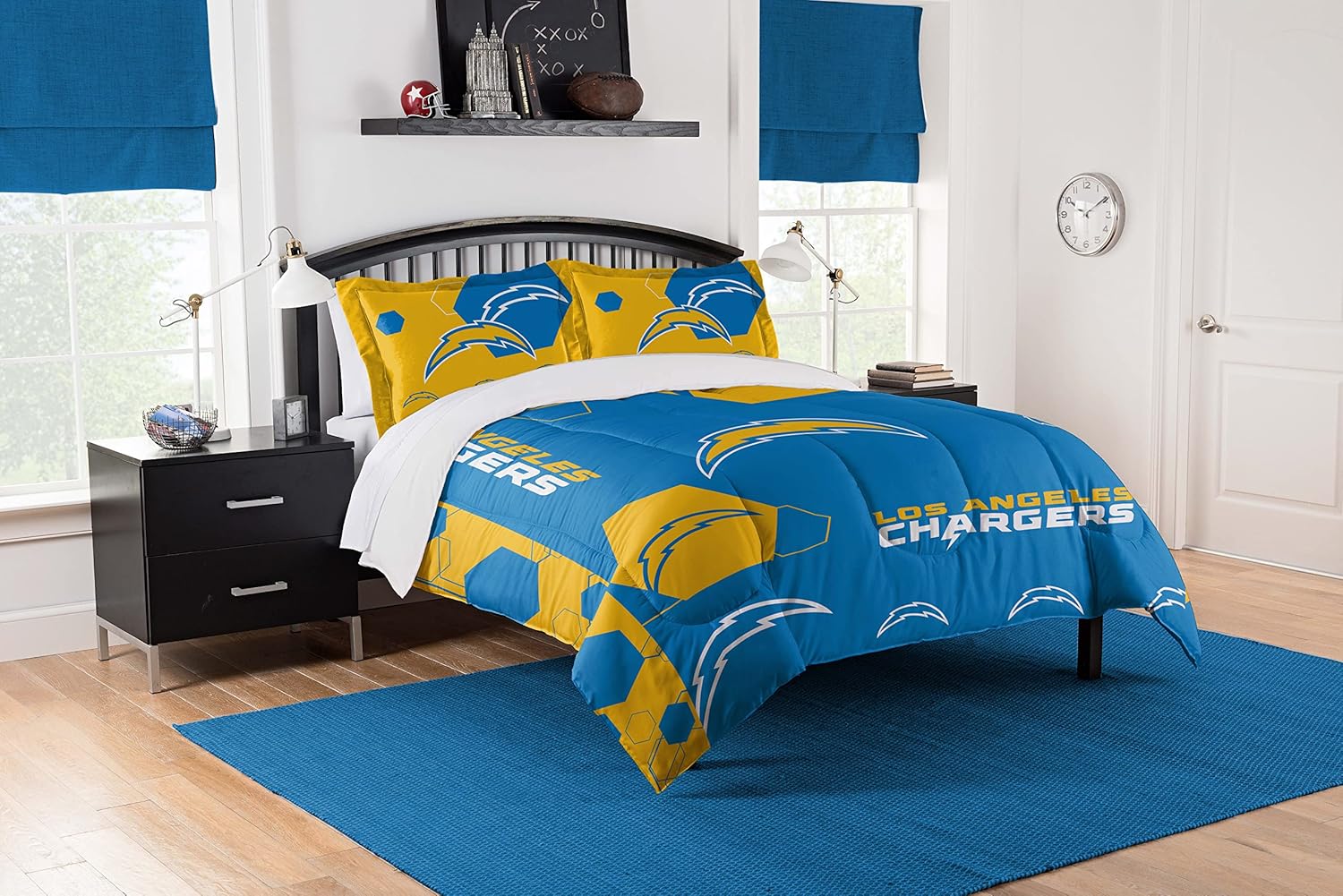 NFL Unisex-Adult Comforter and Sham Set for Cozy Game Days