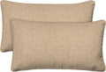 Honeycomb Outdoor Lumbar Pillow 2-Pack, 22 x 12 - Weatherproof Comfort