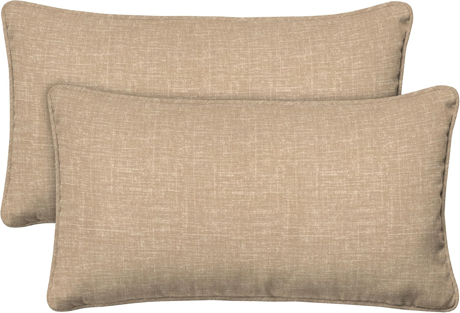 Honeycomb Outdoor Lumbar Pillow 2-Pack for Patio Furniture
