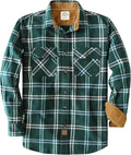 Dubinik Mens Flannel Shirt Long Sleeve Plaid - Warm, Durable Layer buy