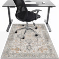 36 in x 48 in Taupe Office Chair Mat for Hardwood Tile - Machine