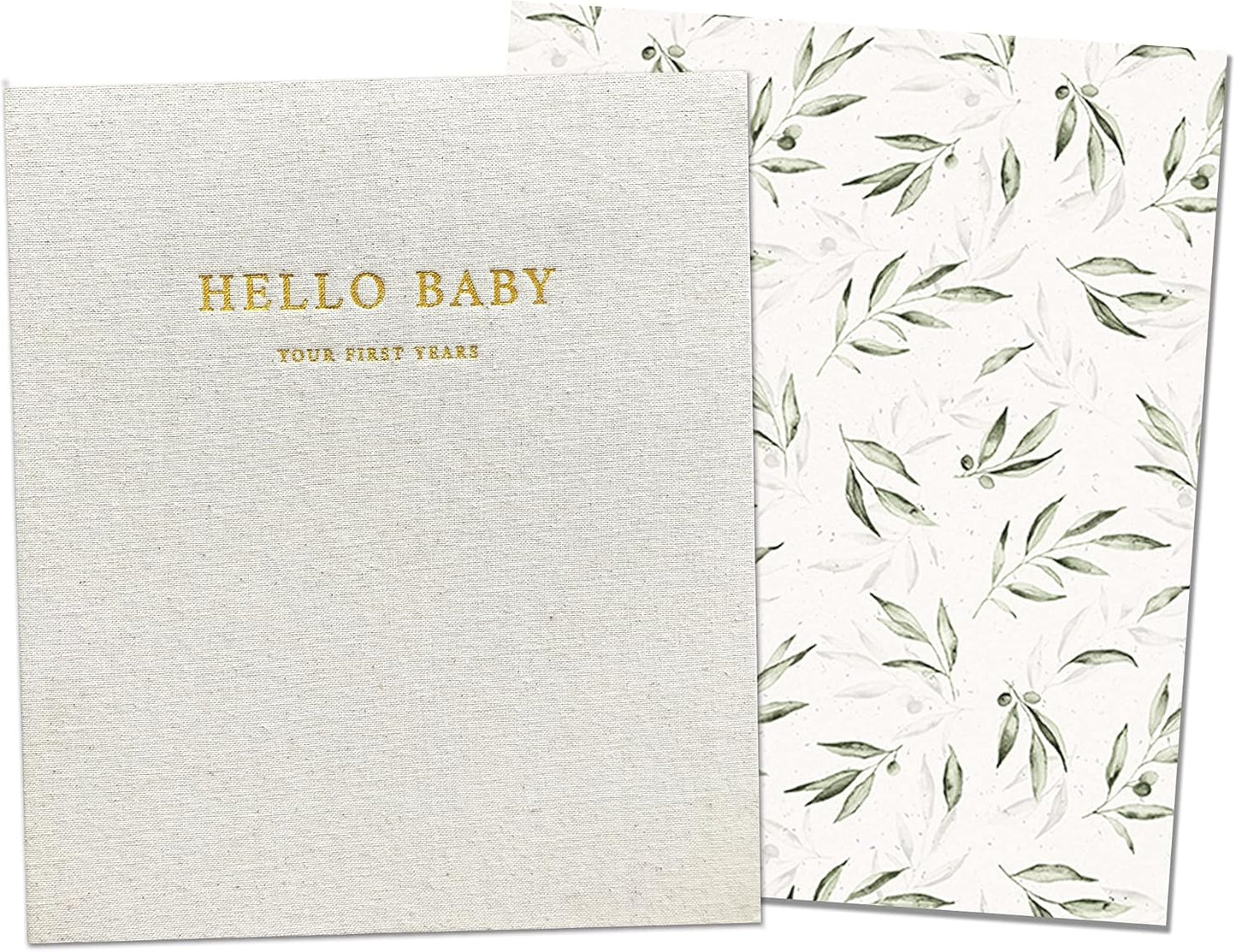 Peachly Unisex Baby Memory Book for Milestones and Keepsakes