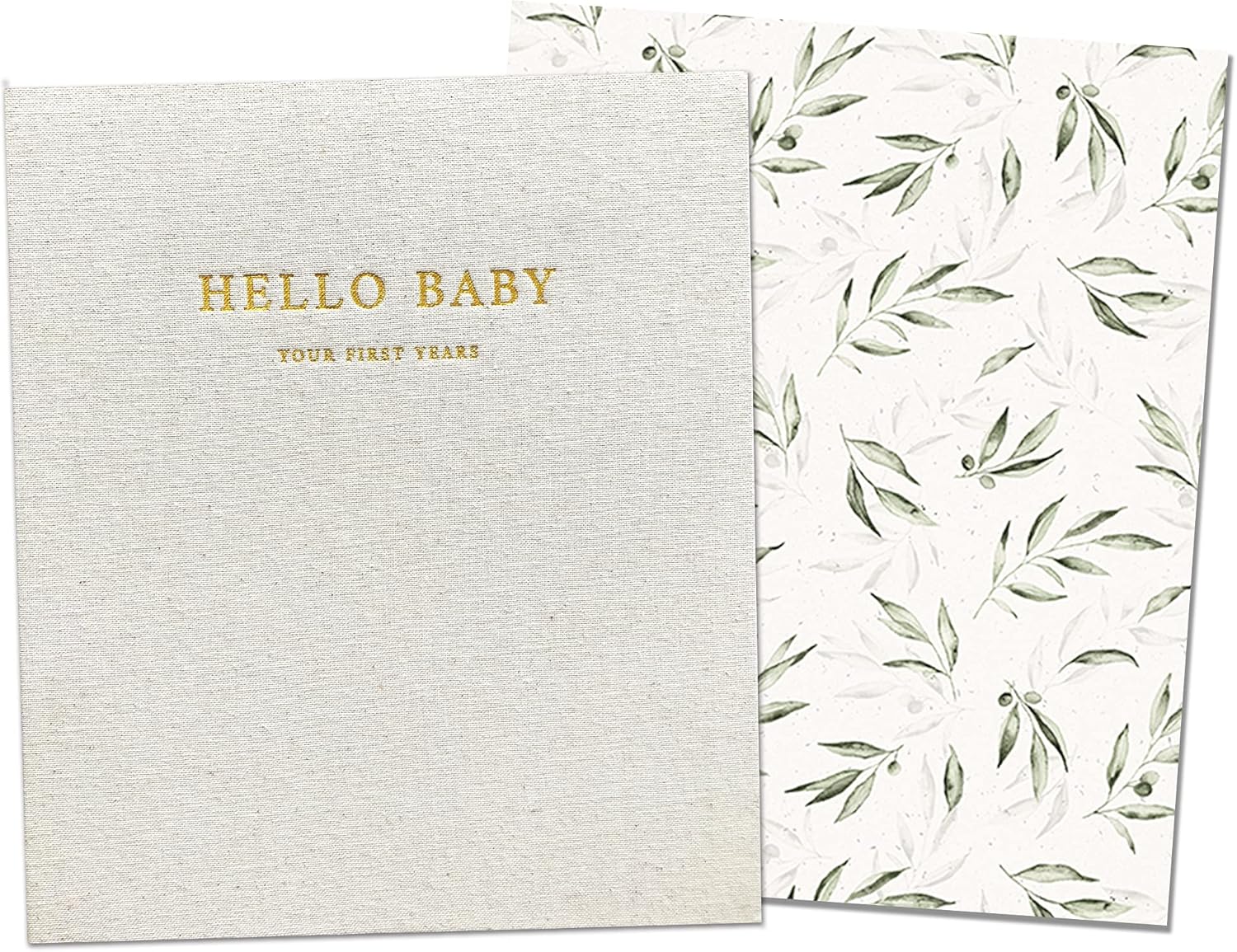 Peachly Unisex Baby Memory Book for Milestones and Keepsakes