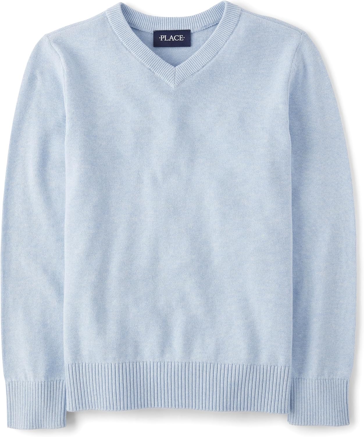 Boys Long Sleeve V-Neck Pullover Sweater for Cozy Comfort