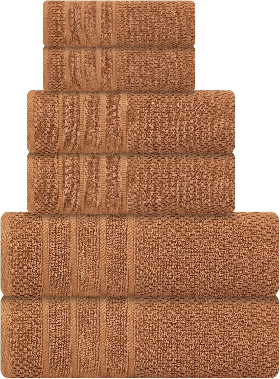 Luxurious 100% Cotton Bath Towels Set for Home and Spa Use