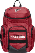 FOCO Atlanta Falcons NFL Carrier Backpack - Roomy Game Day Pack