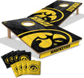 2 x 3 Wood Cornhole Game with Logo Bags - Official NCAA Set