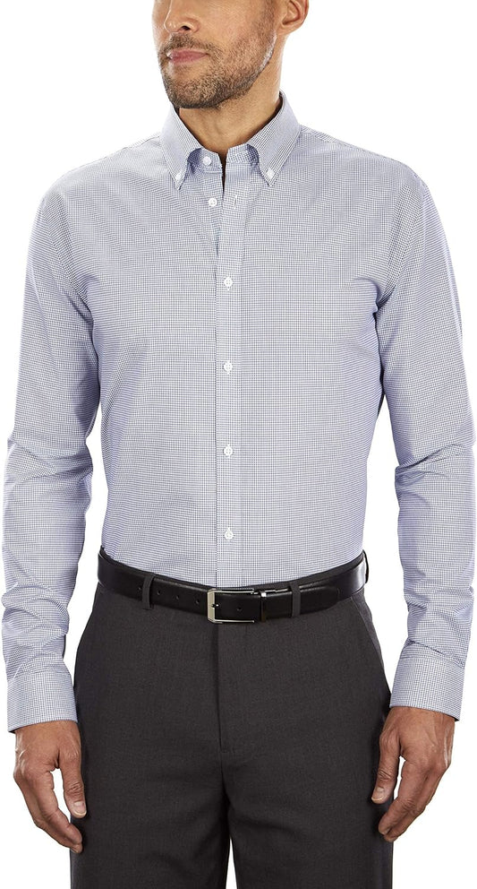 Tommy Hilfiger Men's Slim Fit Non Iron Gingham Dress Shirt Review
