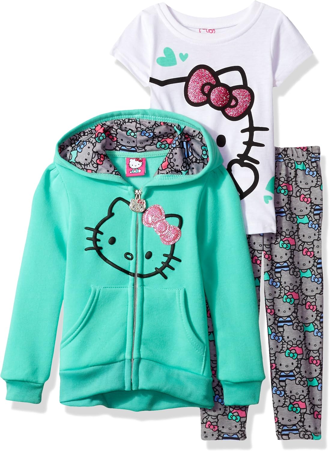 Hello Kitty Hooded Legging Set for Fashion Forward Kids