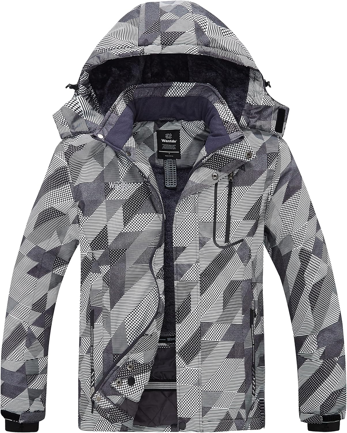 Warm & Waterproof Snow Jacket by Wantdo