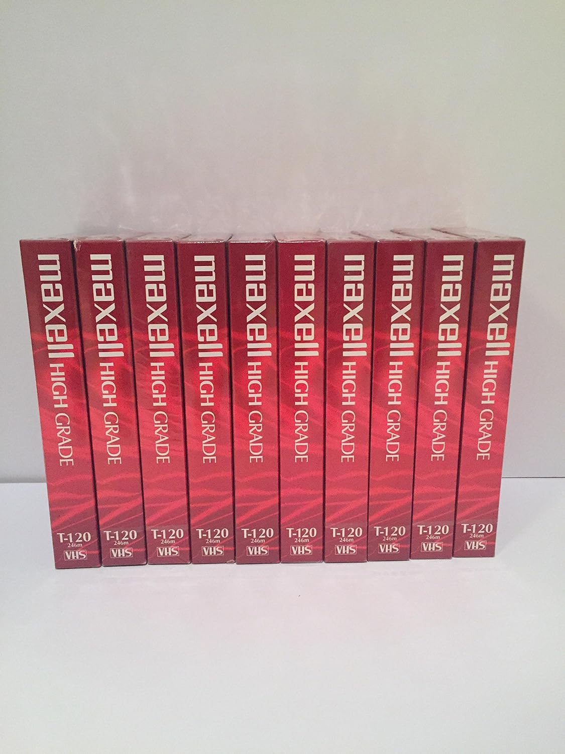 Maxell 10 Pack VHS Tapes, Hi-Fi, 6 Hours EP Mode T-120 Review