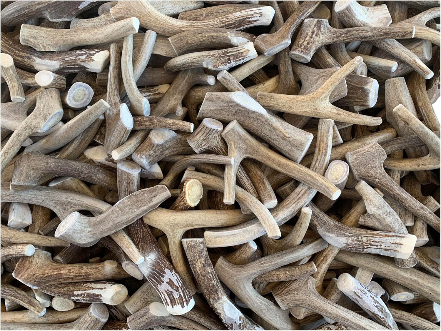 Premium Deer Antler Pieces for Dogs - Natural Chews by Antler Man