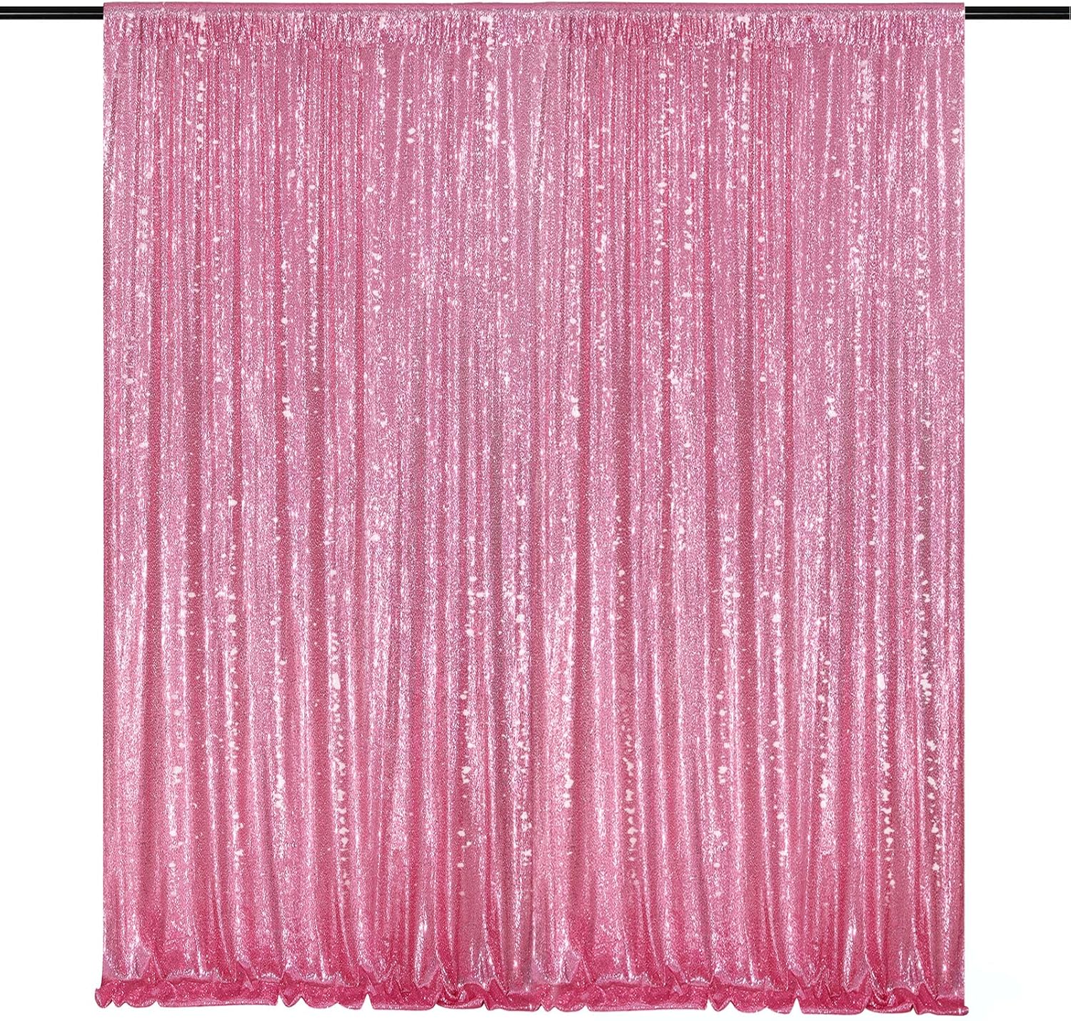 Blush Pink Sequin Backdrop 8ft x 8ft for Stunning Events