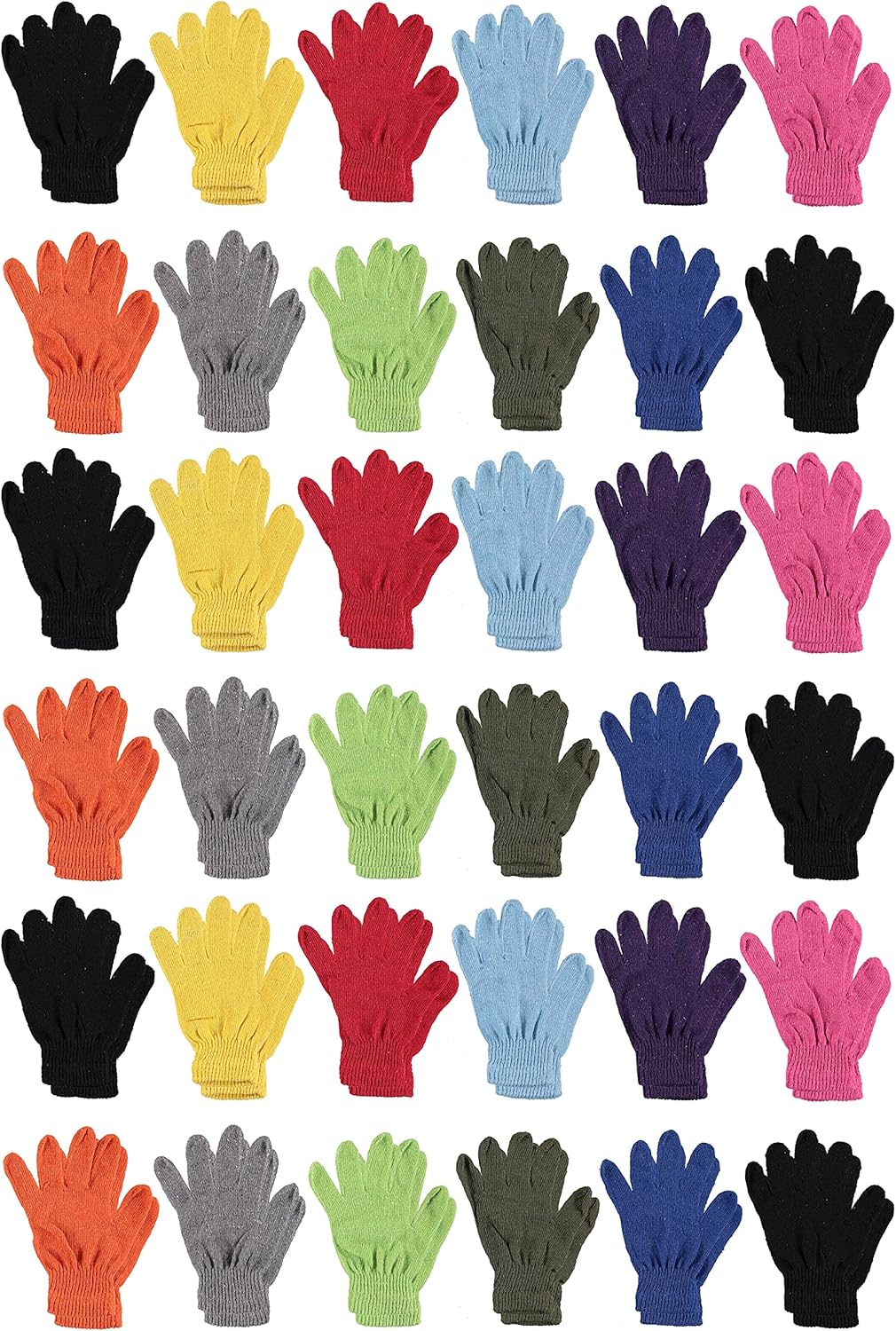 Yacht & Smith Winter Beanie and Glove Bulk Kit for All Ages