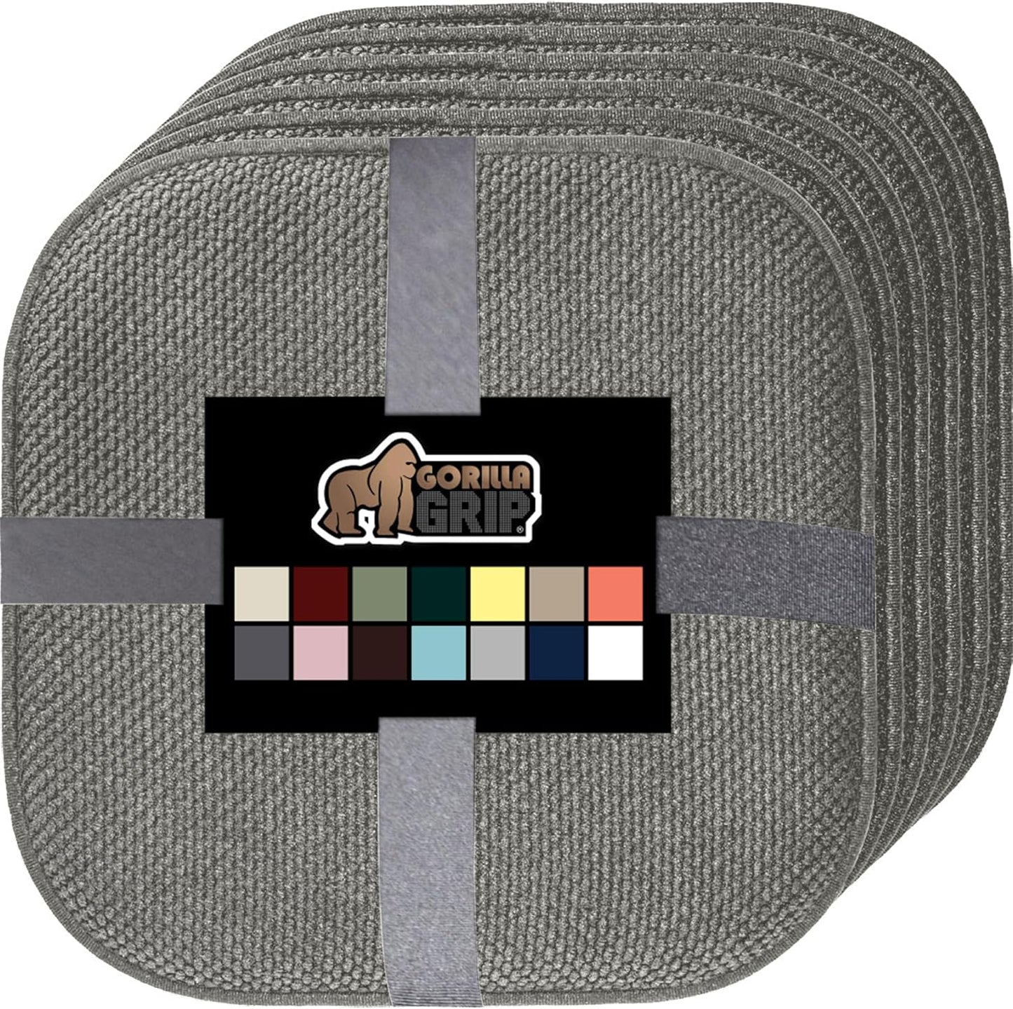 GORILLA GRIP Slip Resistant Chair Cushions for Ultimate Comfort