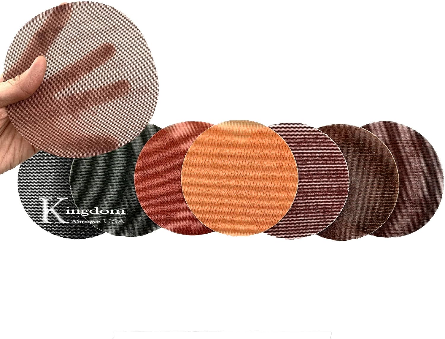 5-in. 1200-Grit Pro-Net Sanding Discs for Efficient Finishing