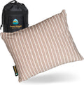 Three Ridges Luxury Latex Travel Pillow - Compressible Comfort