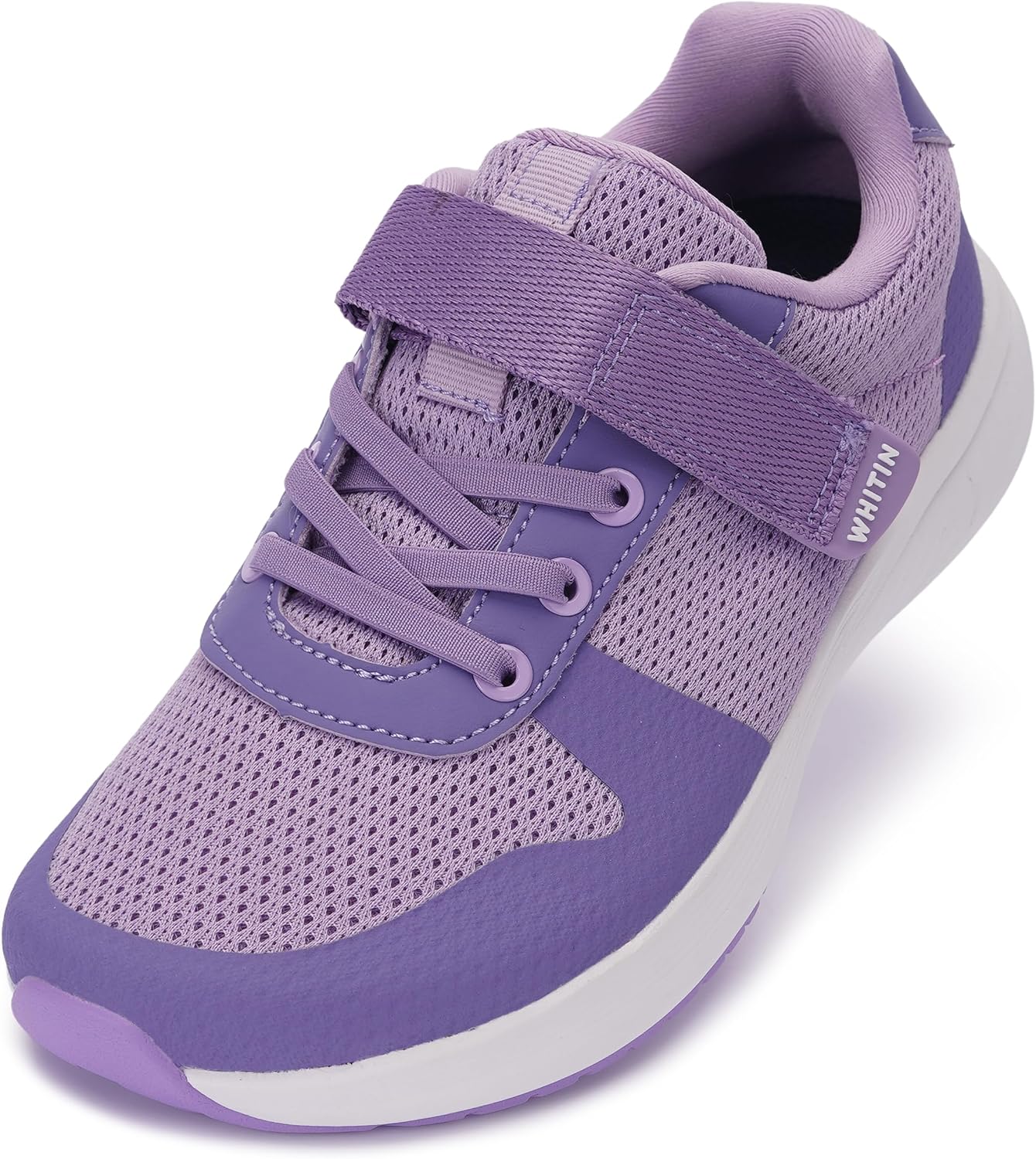WHITIN Kids Wide Toe Box Running Tennis Shoes for Comfort