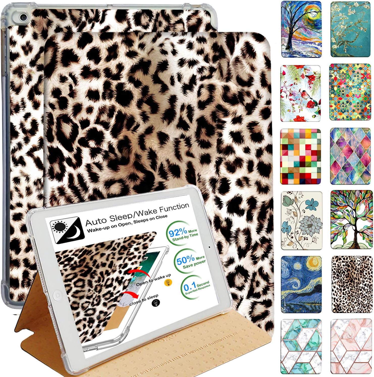 DuraSafe iPad 5/6 & Air 1/2 Case with Honeycomb Cooling Feature