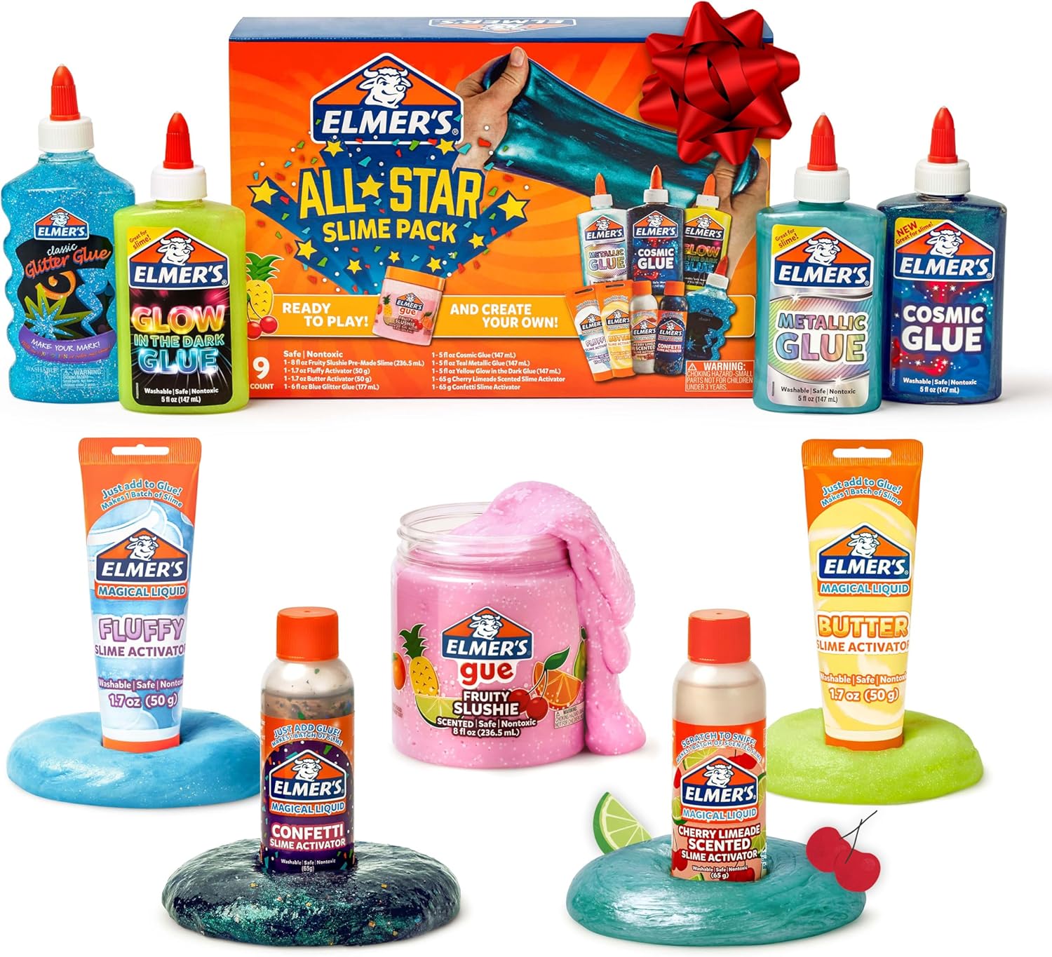 Elmers All-Star Slime Kit for Creative Kids Activities