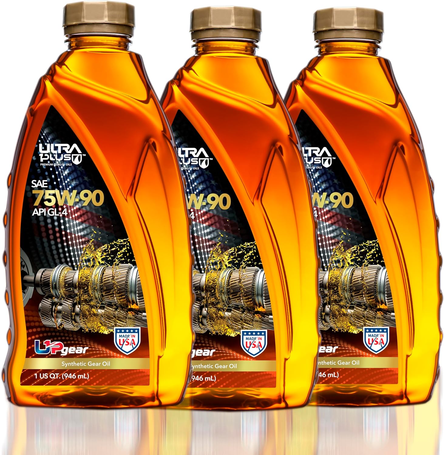 Ultra1Plus SAE 75W-90 Synthetic Gear Oil for Optimal Performance