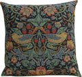 Charlotte Home Furnishings Blue Strawberry Pillow Cover 18x18 - Boho