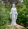 TOETOL Virgin Mary 29.9 Inch Outdoor Statue for Garden Decor