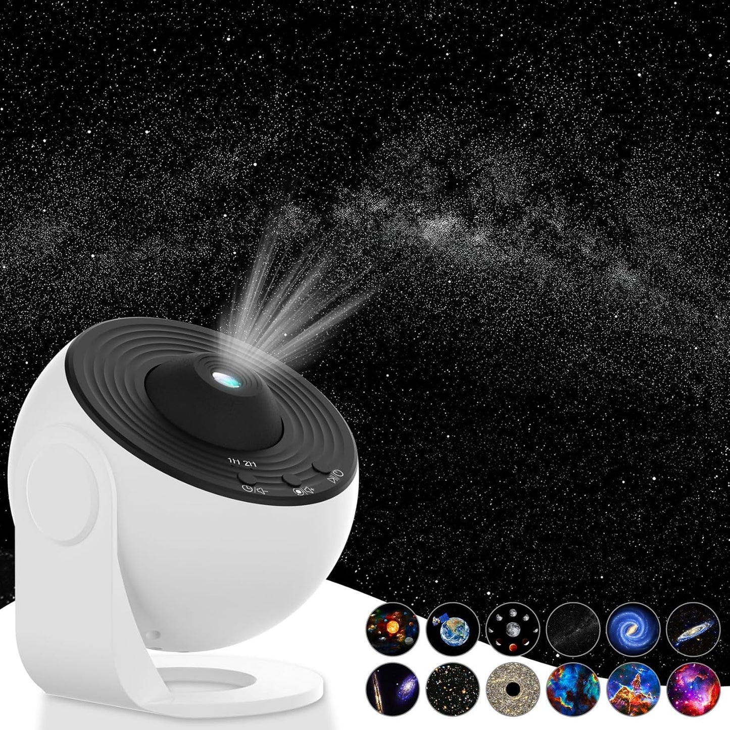 360 Galaxy Night Light for Kids - Elec3 Star Projector