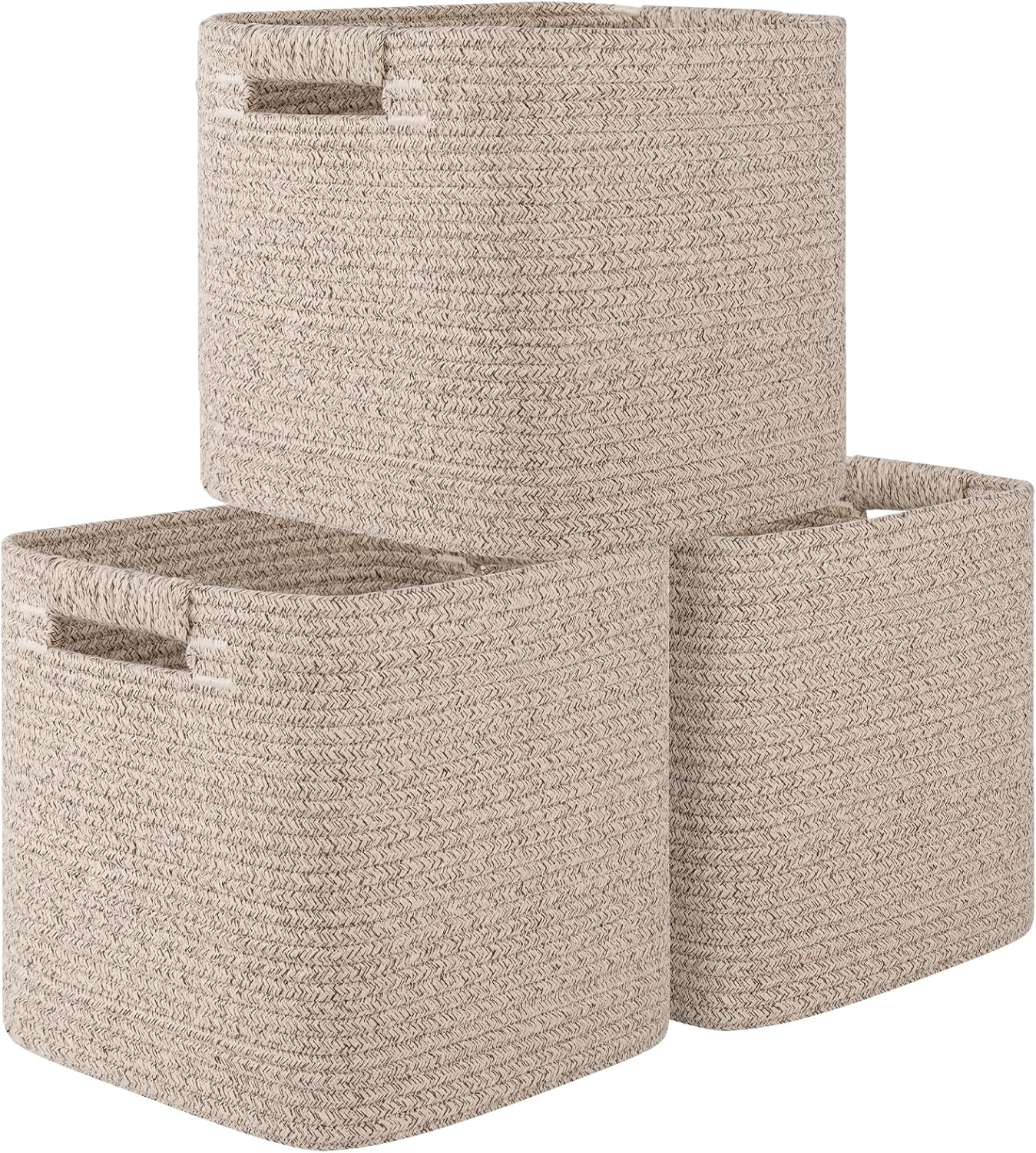 OIAHOMY Storage Cubes 11 Inch Baskets for Organizing Home