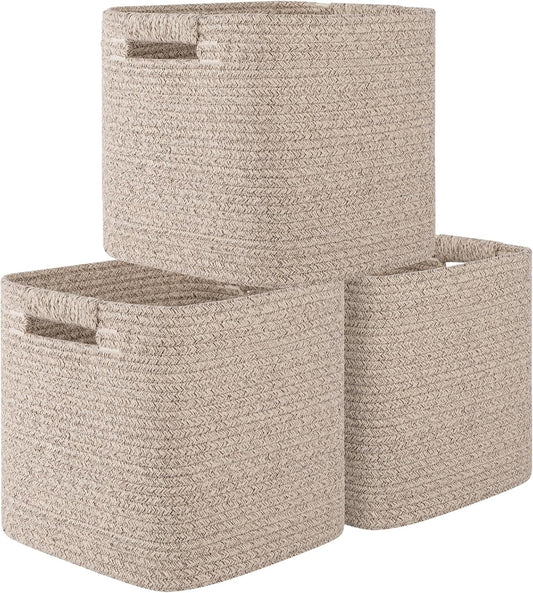 OIAHOMY Storage Cubes 11 Inch Baskets for Organizing Home
