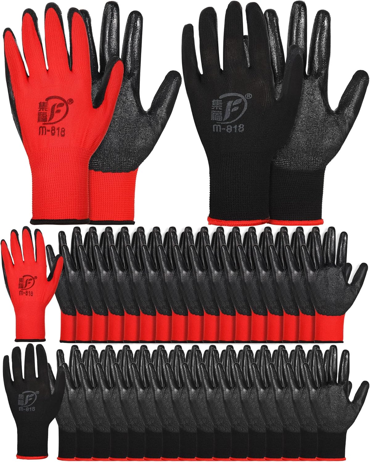Honeydak Breathable Rubber Coated Garden Gloves