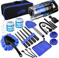 Car Detailing Kit 17pcs Interior Cleaner - Complete Car Care Set
