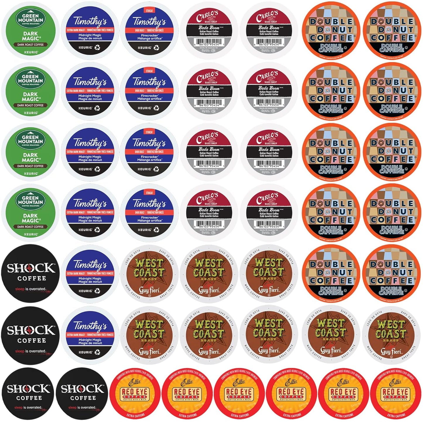 Extra Bold & Caffeinated Coffee Sampler Pack