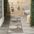 Aloha Indoor/Outdoor Area Rug 2ft 3in x 12ft Runner - Tropical