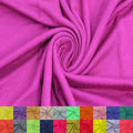 60in Wide Rayon Spandex Jersey Knit Fabric by the Yard - Medium Weight