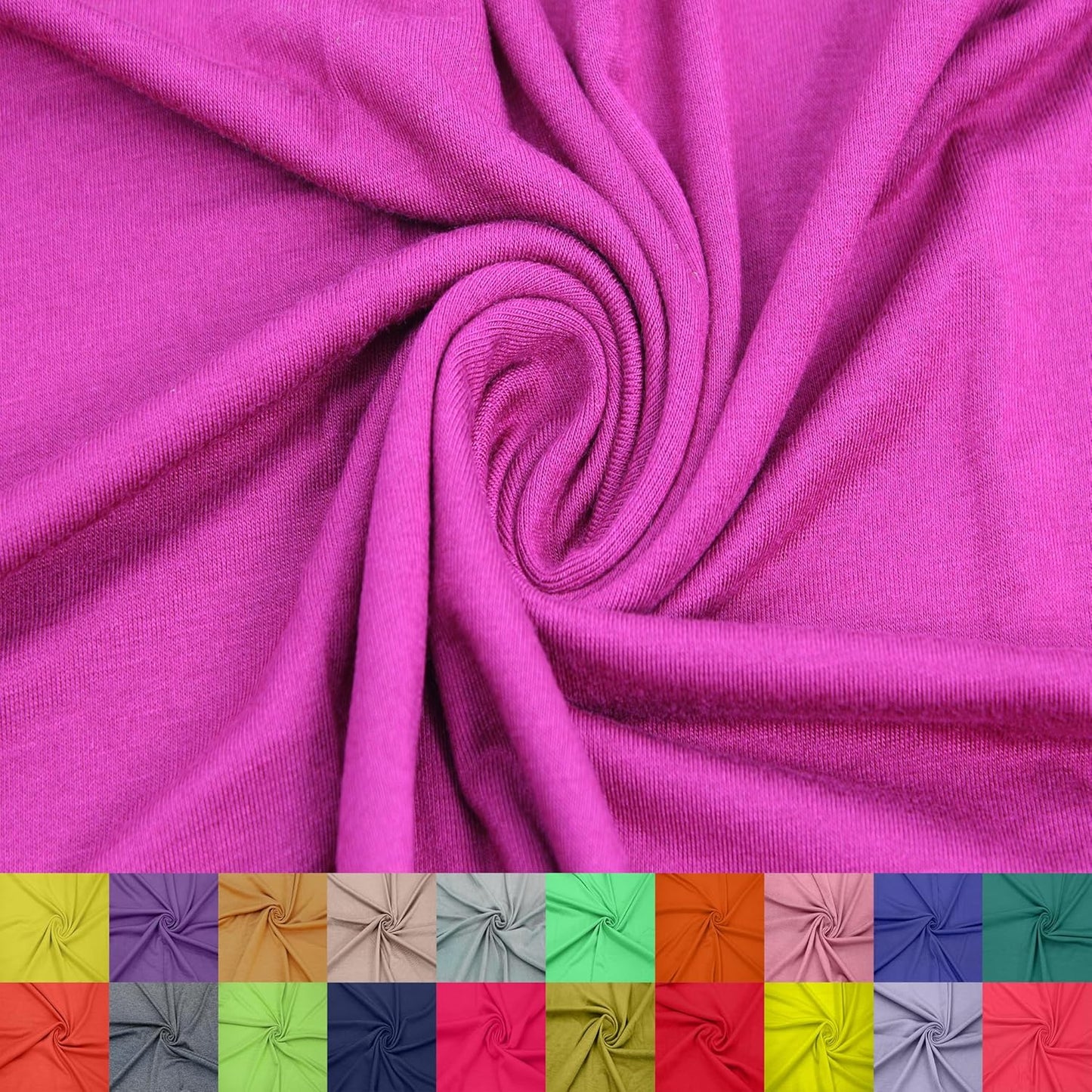 60 Inch Wide Rayon Spandex Jersey Knit Fabric for All Projects