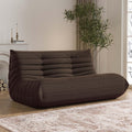 Bean Bag Chair Loveseat Fireside Chair Bean Bag Sofa - Cozy 2-Seater