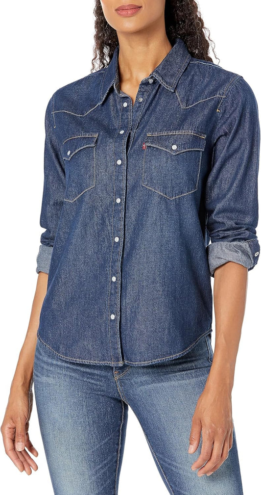 Levi's Women's Ultimate Western Shirt with Classic Fit Design